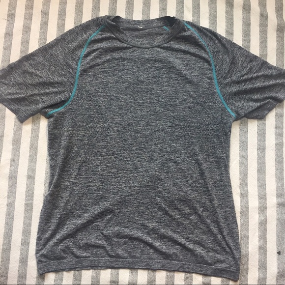 Lululemon Mens Heather Grey T-Shirt XL - Picture 1 of 4